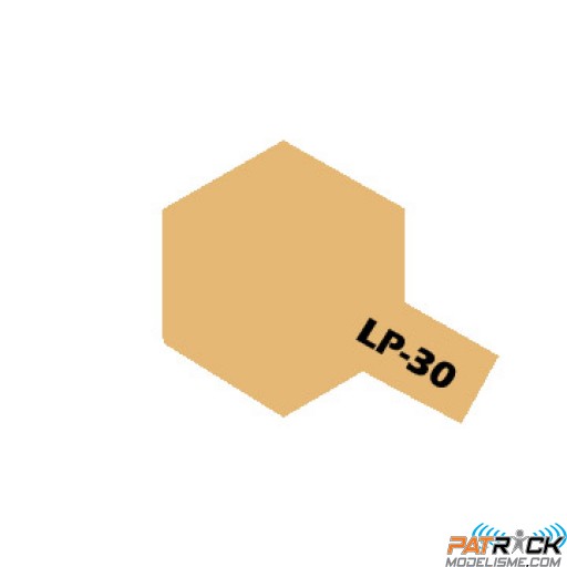 Pot de peinture laquée Tamiya LP-30 sable clair 10ml