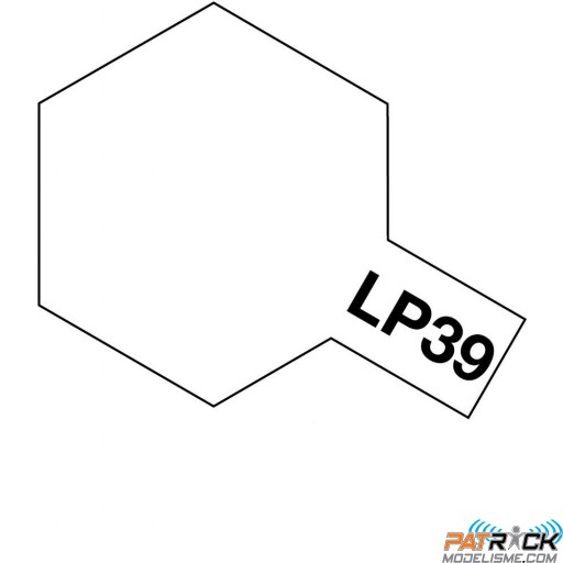 Pot de peinture laquée Tamiya LP-39 Blanc Racing - 10ml