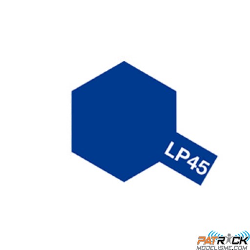 Pot de peinture laquée Tamiya LP-45 Bleu Racing 10ml
