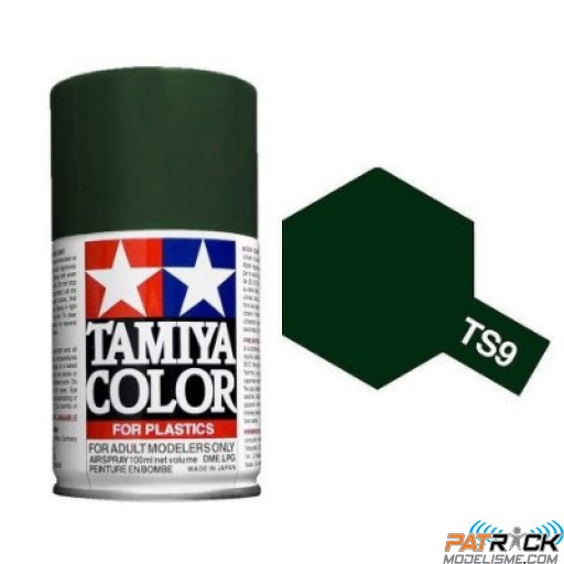 Bombe Tamiya TS-9 Vert Anglais brillant