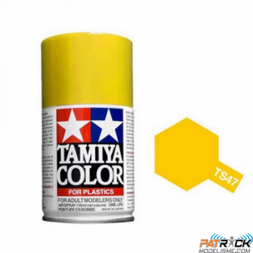 Bombe Tamiya TS-47 Jaune Chrome brillant