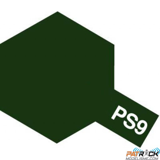 Bombe Lexan Tamiya PS-9 vert