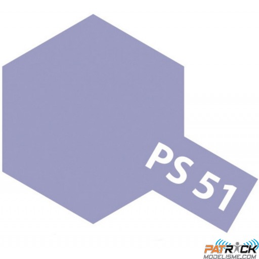 Bombe Lexan Tamiya PS-51 alu violet anodisé