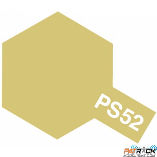 Bombe Lexan Tamiya PS-52 alu champagne anodisé