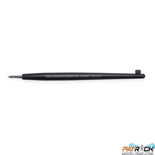 Pinceau Tamiya Plat Arrondi HG II Extra Petit