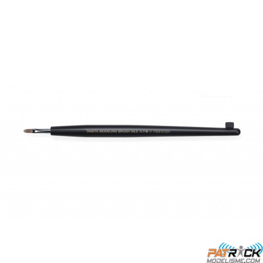 Pinceau Tamiya Plat Arrondi HG II Petit