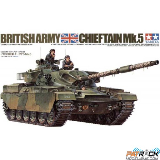 1/35e Tamiya Char britannique Chieftain Mk.5