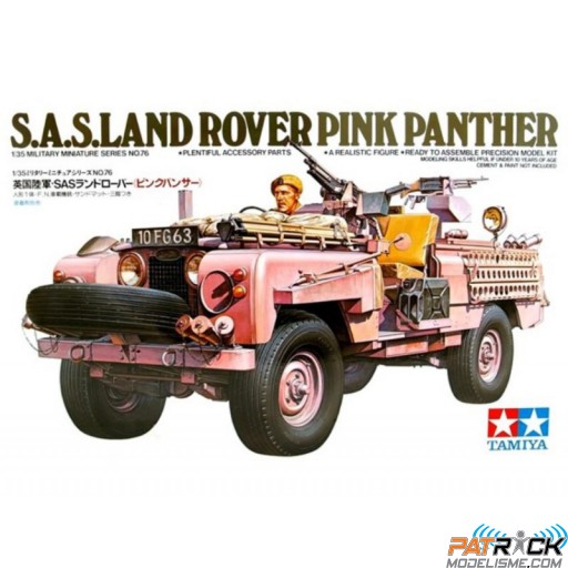 1/35e Tamiya British Sas Land Rover Pink Panther