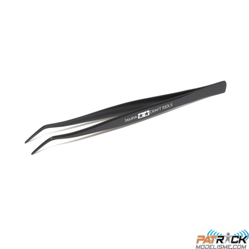 Pince brucelles courbes Tamiya
