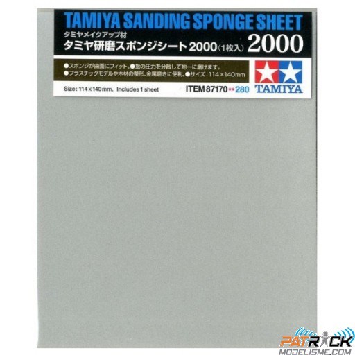 Tamiya Eponge abrasive 2000
