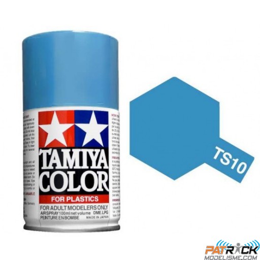 Bombe Tamiya TS-10 Bleu de France brillant
