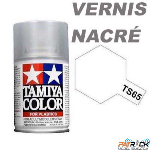 Bombe Tamiya TS-65 Vernis nacré