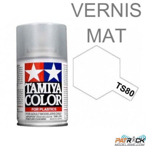 Bombe Tamiya TS-80 Vernis mat