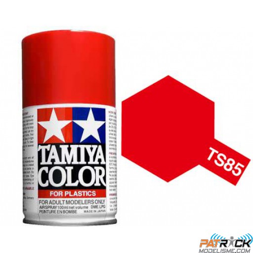 Bombe Tamiya TS-85 Rouge Mica Vif brillant (Ferrari)