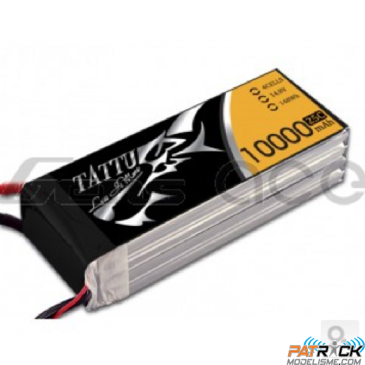 Accu LiPo Tattu 10000mAh 4S 14.8V 25/50C EC5