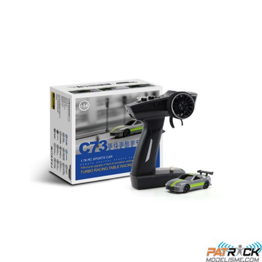 Turbo Racing Micro Sport Gris/Vert 1/76e