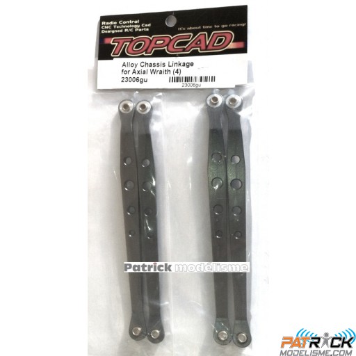 Tirants inférieurs ALU CNC gun (4) - WRAITH - RIDGECREST