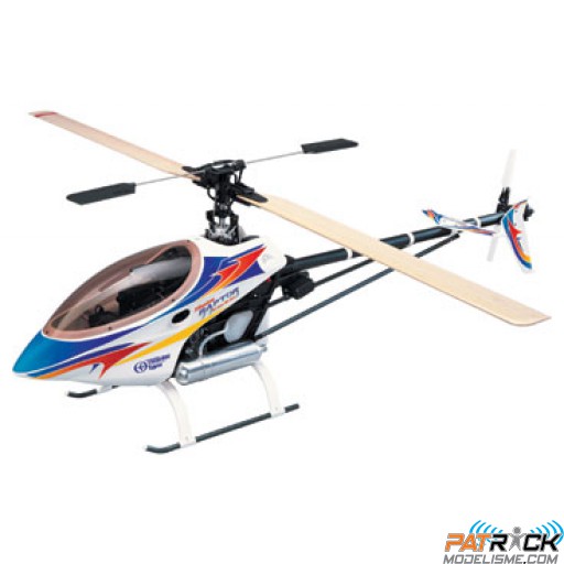 Hélico Thunder tiger RAPTOR 50 TITANIUM + MOTEUR PRO-50H(R) + GYRO offert - TH+1L DE RODAGE OFFERT