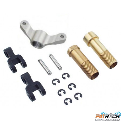 Curseur de commande de rotor de queue alu - RAPTOR 30/30v2/50/E550/E620SE