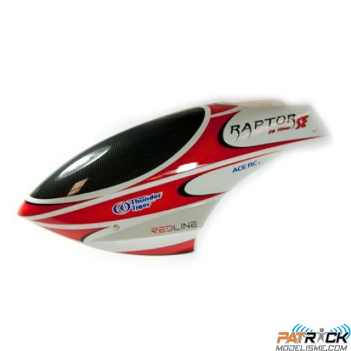 Bulle Fibre Rouge RAPTOR 50 se