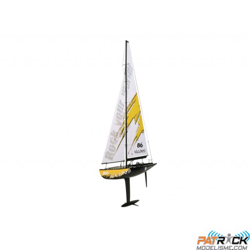 Voilier Thunder tiger 1M NAULANTIA JAUNE KIT