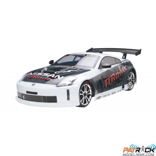 Thunder tiger Sparrowhawk DX Drift 350Z BLANC 1/10e RTR EP KIT LED