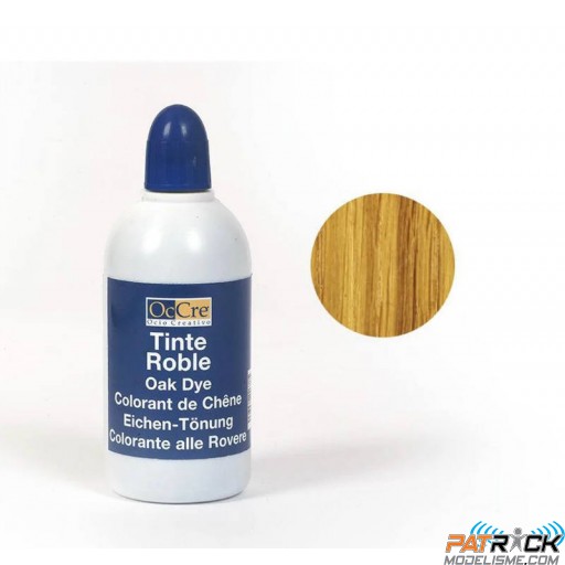 Occre lasure acrylique teinte chêne 50 ml pour maquette bois