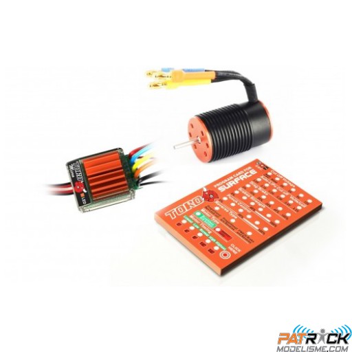 iMAX-SkyRC TORO Micro 1/18 Brushless Combo : Esc & moteur 6100kv