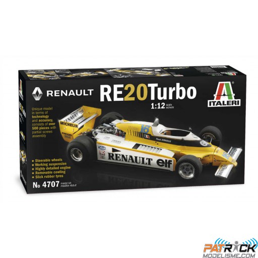1/12e Italeri Renault RE20 Turbo