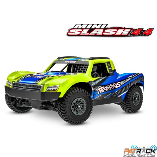 Traxxas Mini Slash 4X4 BL-2S Jaune - Prêt à Rouler PRE-COMMANDE