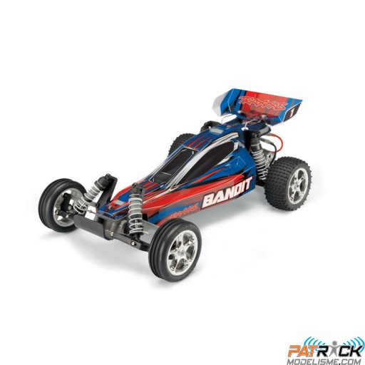 Traxxas BANDIT Bleu - 4x2 - 1/10 BRUSHED