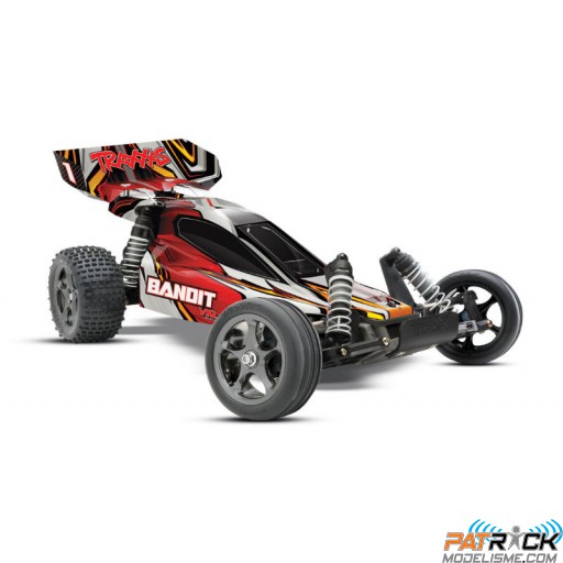 Traxxas BANDIT VXL Rouge - 4x2 - 1/10 BRUSHLESS