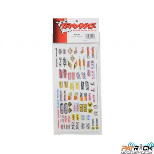 Planche d'autocollants Sponsors  – TRAXXAS 1/16-1/10