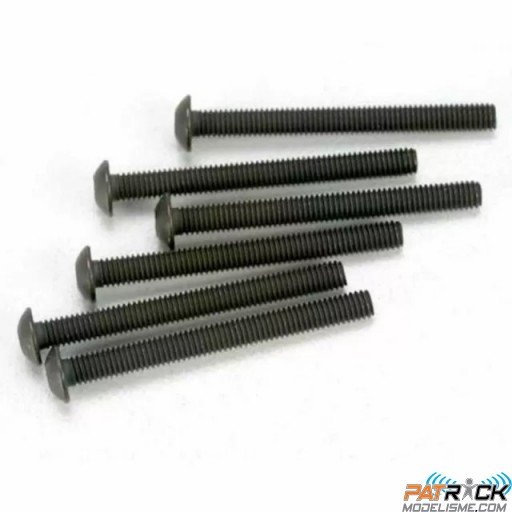 Vis BTR tête ronde 3X30mm (6)