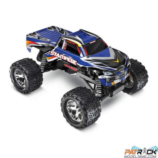 Traxxas Stampede 4x2 1/10e BRUSHED RTR EP - BLEU