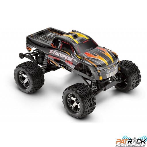 Traxxas Stampede VXL 4x2 1/10e BRUSHLESS RTR - NOIR