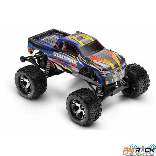 Traxxas Stampede VXL 4x2 1/10e BRUSHLESS RTR - BLEU