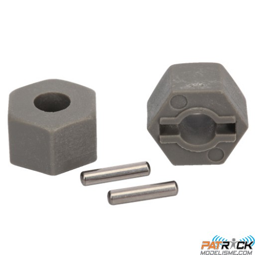 Hexagones de roues avant 12MM Traxxas