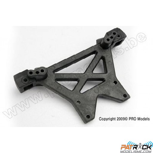 Support d'amortisseur new body post carrés E-Maxx ,T MAXX, 2.5R, 3.3