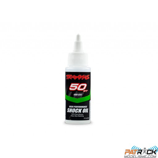 Huile d'amortisseurs Traxxas Premium 50wt