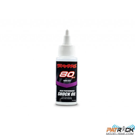 Huile d'amortisseurs Traxxas Premium 80wt