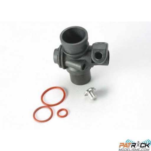 Traxxas corps de carburateur Body/Plug/O-Ring – TRX 2.5, Revo 3.3