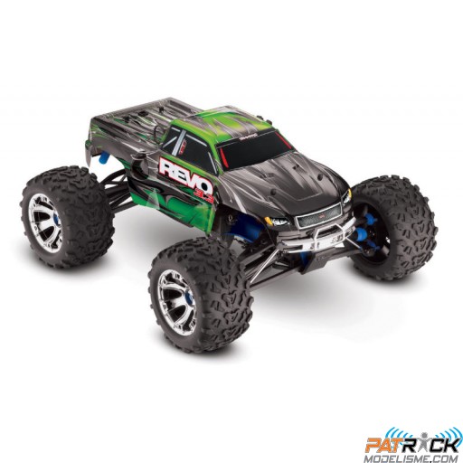 Traxxas REVO 3.3 Vert - 4x4 - 1/10 NITRO +1L DE RODAGE OFFERT