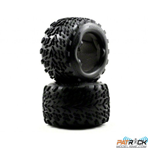 Pneus TRAXXAS Talon 3.8''+inserts (paire) – E REVO/REVO/T MAXX/E MAXX/SUMMIT