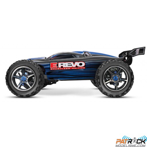 Traxxas E Revo brushless édition Bleu 2.4ghz RTR EP