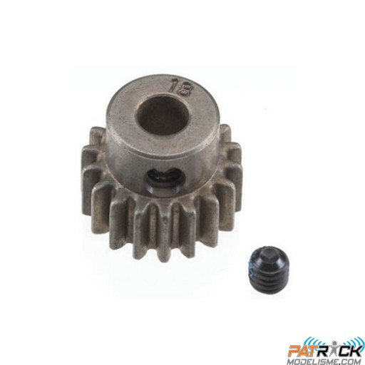 Pignon moteur 18 dents 32dp/M0.8 - axe 5mm