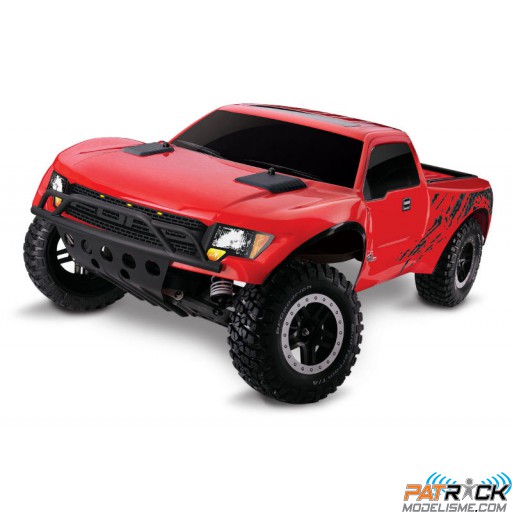 Traxxas FORD RAPTOR Rouge - 4x2 - 1/10