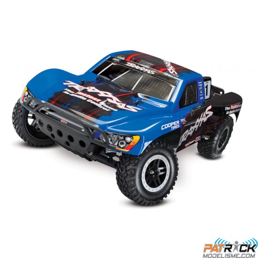 Traxxas SLASH VXL 4x2 Bleu TSM BRUSHLESS 1/10e - 95km/h