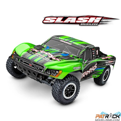 Traxxas SLASH 4x2 BL-2s 1/10e Vert