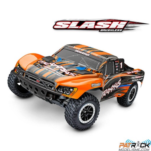 Traxxas SLASH 4x2 BL-2s 1/10e Orange